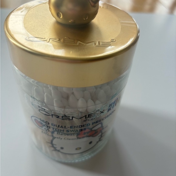 Brand New in Package The Crème X Hello Kitty Jar of QTips - Picture 3 of 3